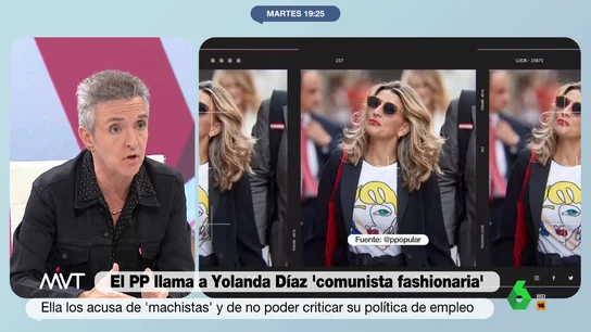 Ramoncín carga contra el vídeo del PP sobre Yolanda Díaz "Hay un problema con la vivienda gravísimo, con la educación brutal y el partido más importante de la oposición tiene que llamar 'fashionaria' y burlarse de cómo se viste", comenta Ramoncín, que en este vídeo reclama "un poco de seriedad".