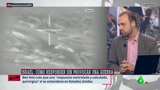ARV- Yago Rodríguez reflexiona sobre la posible escalada del conflicto en Oriente Medio: "Todo depende de Netanyahu" ARV- Yago Rodríguez reflexiona sobre la posible escalada del conflicto en Oriente Medio: "Todo depende de Netanyahu"