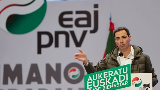 El candidato del PNV a lehendakari, Imanol Pradales El candidato del PNV a lehendakari, Imanol Pradales