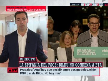 ARV- Pradales (PNV) acusa a Otxandiano (Bildu) de tener "la asignatura &eacute;tica pendiente": "No reconocen a las v&iacute;ctimas de ETA"