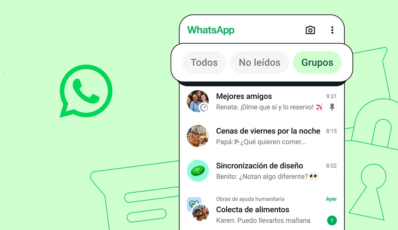 Los nuevos filtros de WhatsApp
