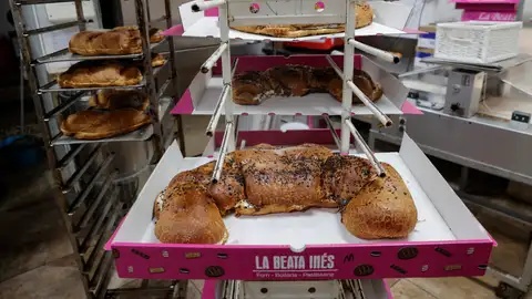 Los croissants de la pastelería valenciana La Beata Inés Los croissants de la panadería valenciana