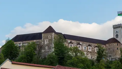 Castillo de Liubliana. Eslovenia Castillo de Liubliana. Eslovenia