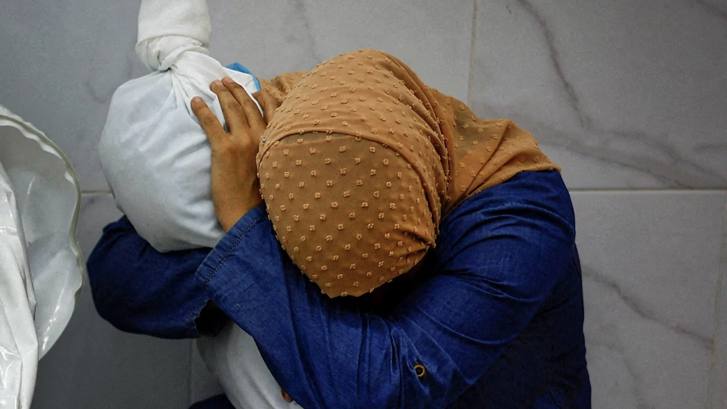 El dolor de las víctimas civiles palestinas. El dolor de las víctimas civiles palestinas.
