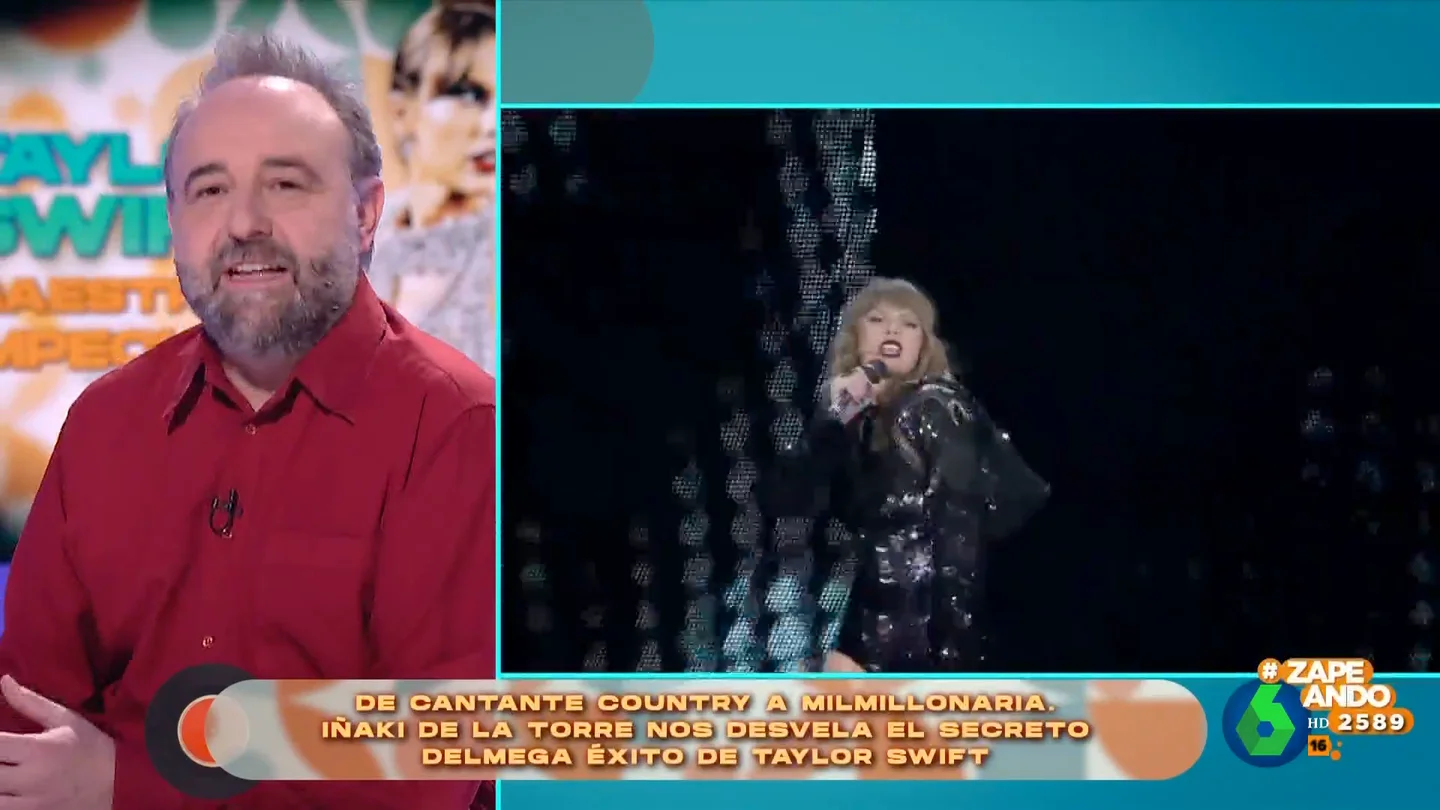 Iñaki de la Torre y su 'teoría de la tortilla' para explicar el éxito de Taylor Swift: "Mezcla los ingredientes mejor que nadie" Iñaki de la Torre y su 'teoría de la tortilla' para explicar el éxito de Taylor Swift: "Mezcla los ingredientes mejor que nadie"