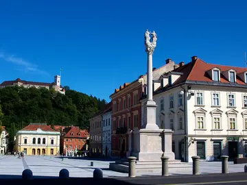 Castillo de Liubliana. Eslovenia Castillo de Liubliana. Eslovenia