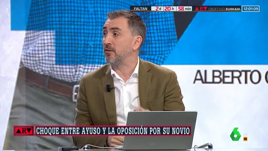 Escolar explica cómo es el piso en el que viven Ayuso y su pareja: "Fueron construidos para militares de alto grado de la dictadura de Franco" Escolar explica cómo es el piso en el que viven Ayuso y su pareja: "Fueron construidos para militares de alto grado de la dictadura de Franco"