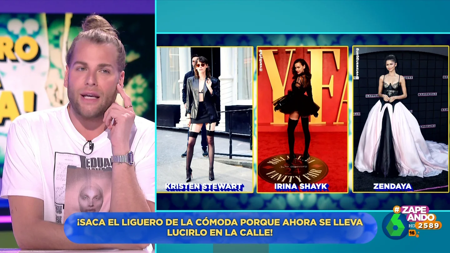 ¿Es el liguero una nueva tendencia? Eduardo Navarrete admite tener "serias dudas" ¿Es el liguero una nueva tendencia? Eduardo Navarrete admite tener "serias dudas"