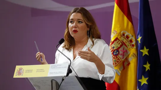 Imagen de archivo de la exsecretaria de Estado de Igualdad y contra la violencia de género, Ángela Rodríguez Pam. Imagen de archivo de la exsecretaria de Estado de Igualdad y contra la violencia de género, Ángela Rodríguez Pam.