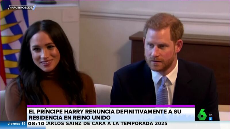 El príncipe Harry renuncia a su residencia con Meghan Markle en Estados Unidos: "Tiene que ser duro para él"