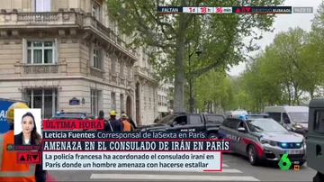Amenaza en el Consulado de Irán en París