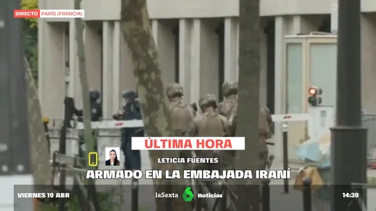 Amenaza en el consulado de Irán en París Amenaza en el consulado de Irán en París