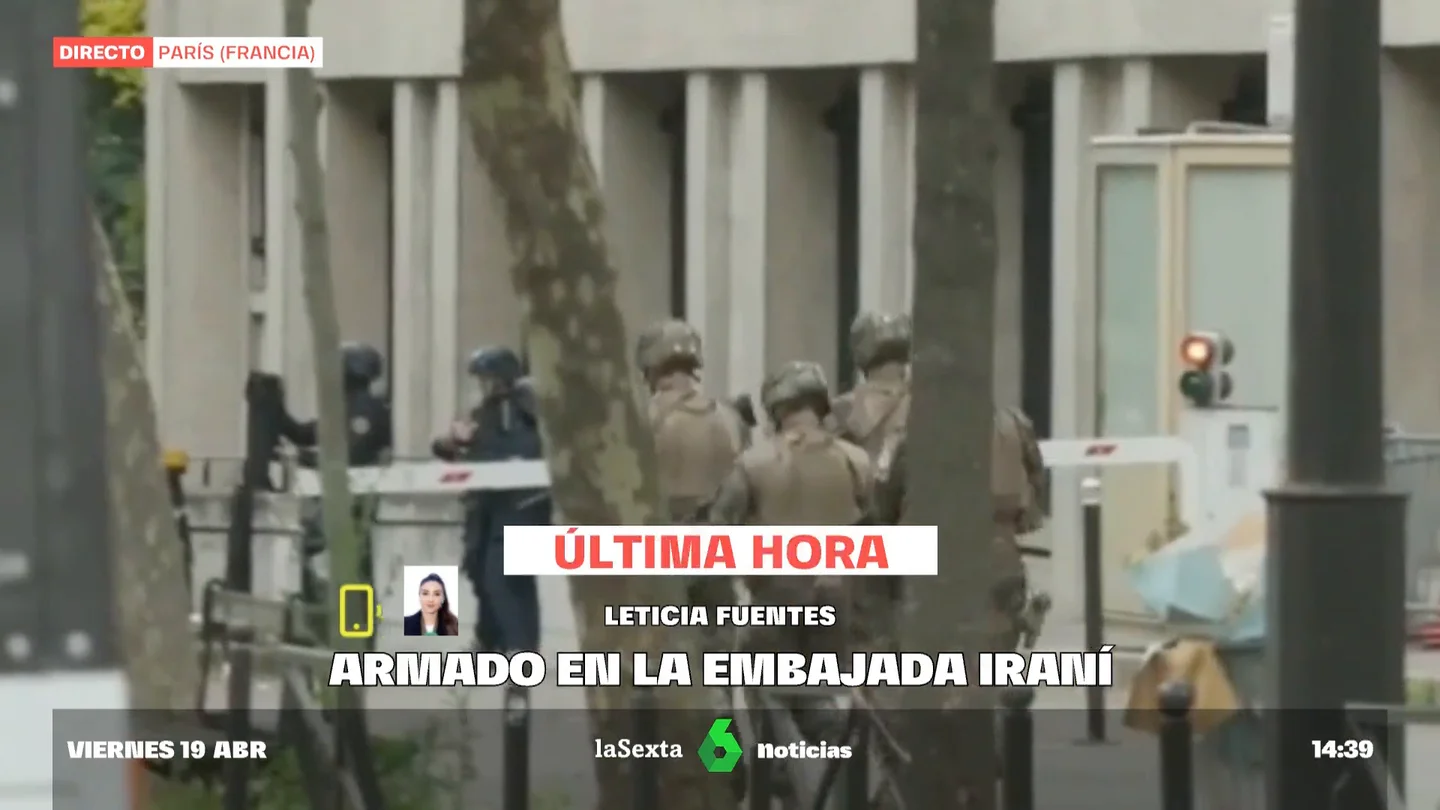 Amenaza en el consulado de Irán en París Amenaza en el consulado de Irán en París