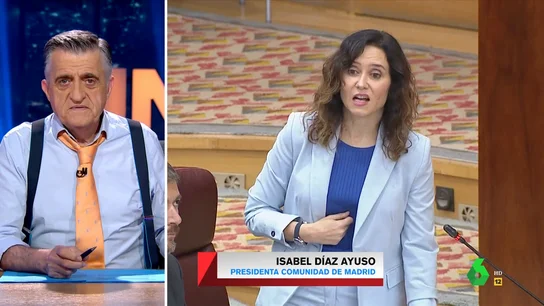 Wyoming, sobre el valor de Ayuso para mentir: "Lo único que tiene más valor eran las mascarillas que vendía su pareja" Wyoming, sobre el valor de Ayuso para mentir: "Lo único que tiene más valor eran las mascarillas que vendía su pareja"