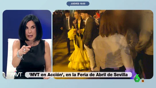 Beatriz de Vicente, en Más Vale Tarde Beatriz de Vicente, en Más Vale Tarde