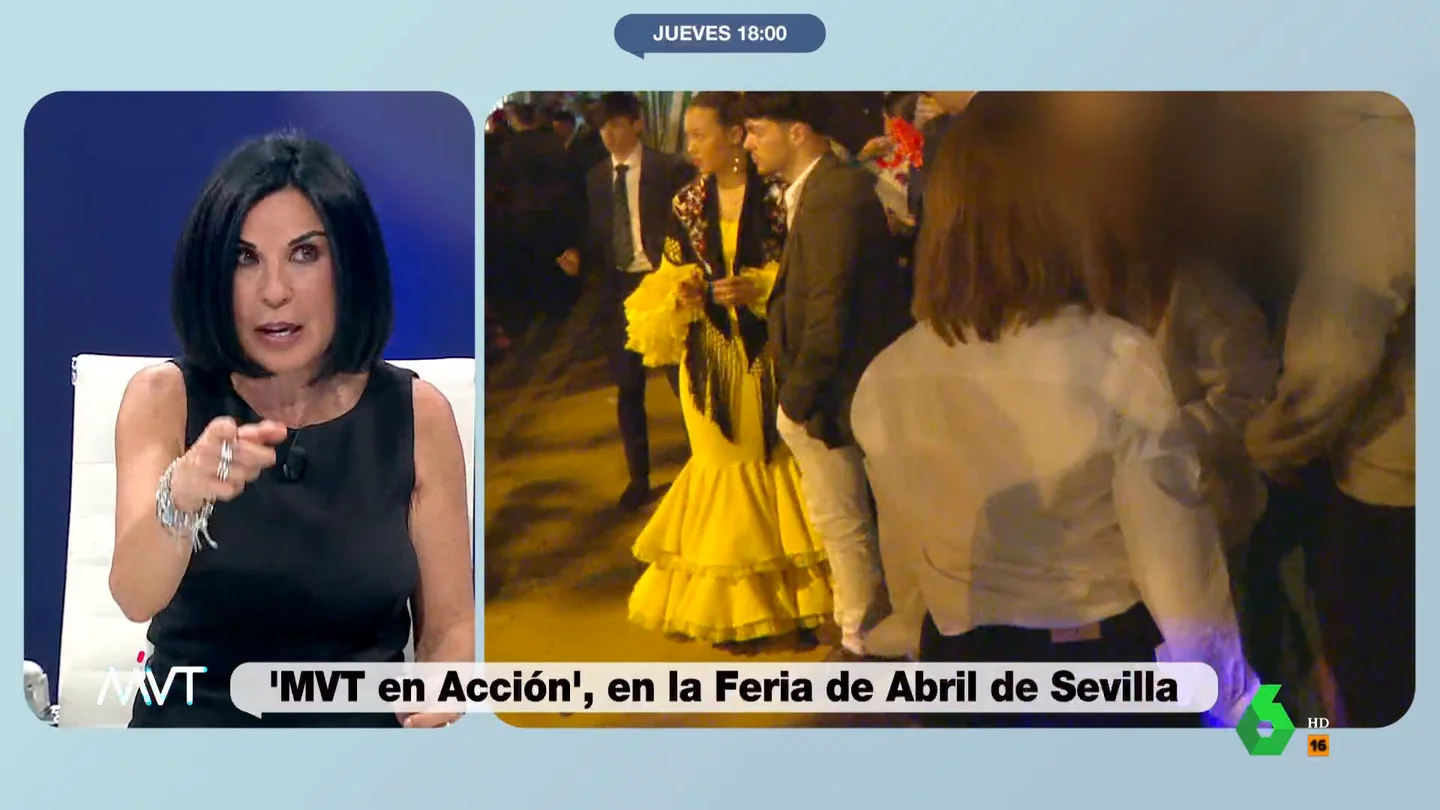 Beatriz de Vicente, en Más Vale Tarde Beatriz de Vicente, en Más Vale Tarde