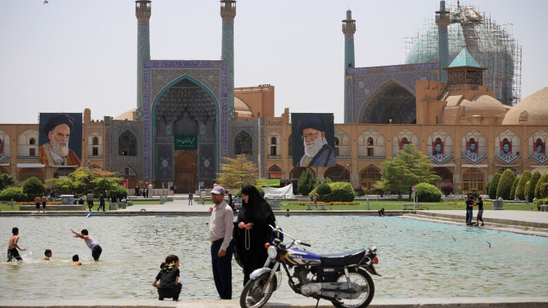 Imagen de archivo de la plaza Naqsh-e Jahan en la ciudad de Isfahán en Irán