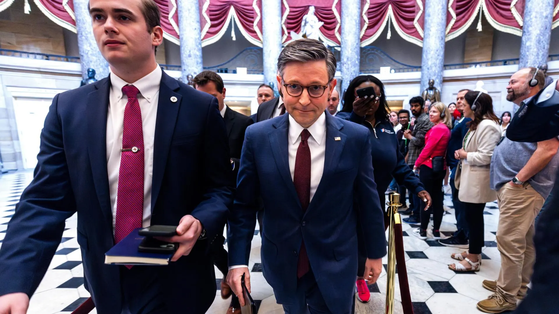 El presidente de la Cámara de Representantes de Estados Unidos, Mike Johnson