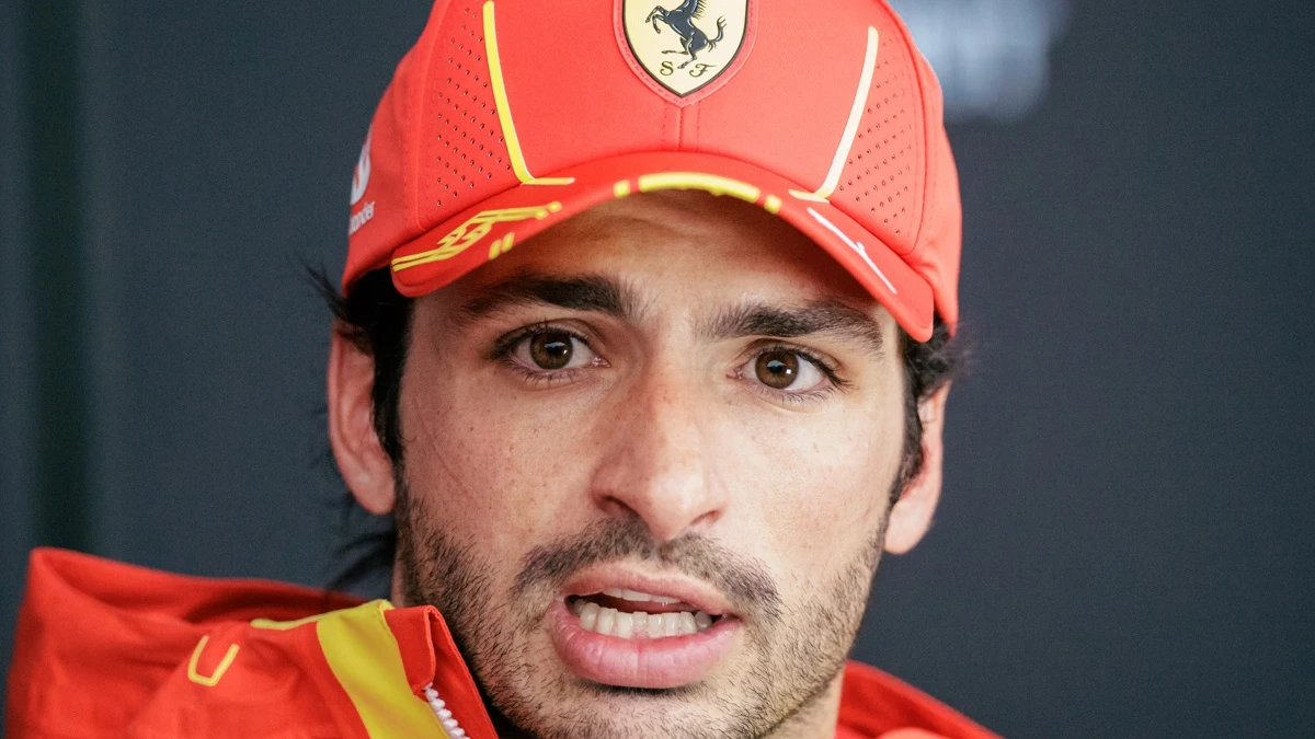 Carlos Sainz, piloto de Ferrari