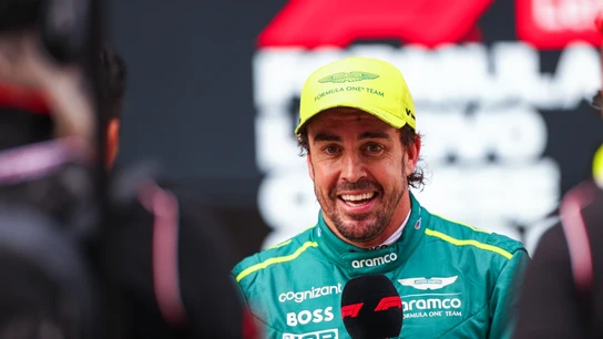 Fernando Alonso, sonriente Fernando Alonso, sonriente