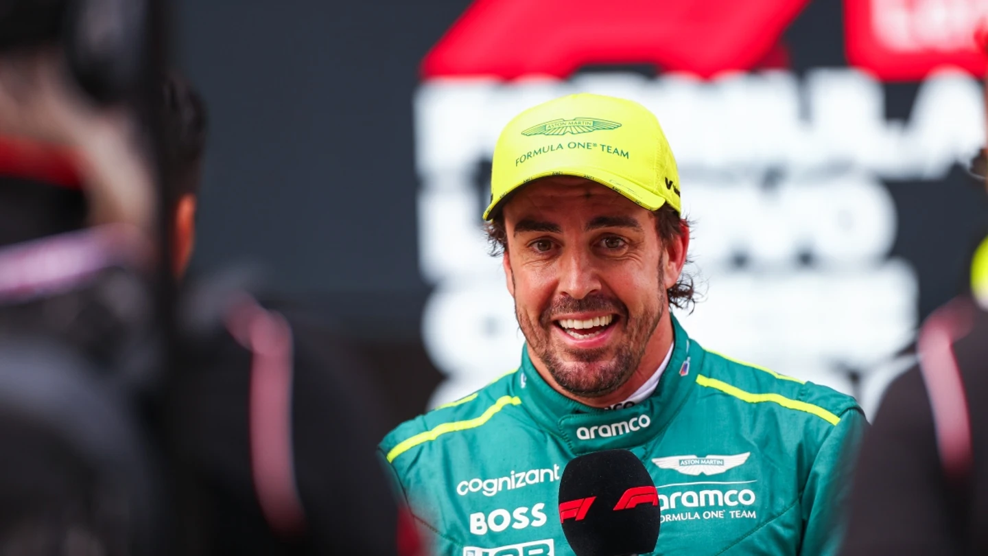 Fernando Alonso, sonriente Fernando Alonso, sonriente