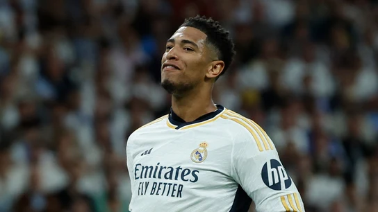 Bellingham celebra un gol con el Real Madrid Bellingham celebra un gol con el Real Madrid