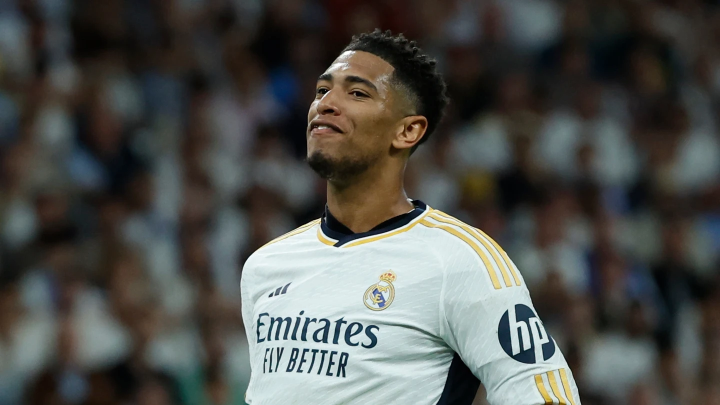 Bellingham celebra un gol con el Real Madrid Bellingham celebra un gol con el Real Madrid