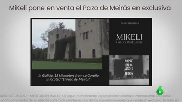 Así utilizaron la imagen de Franco como reclamo para poner a la venta el pazo de Meirás por ocho millones de euros