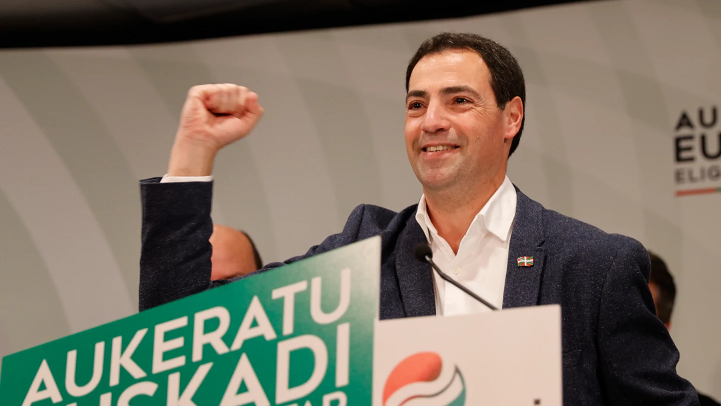 El candidato a lehendakari del PNV, Imanol Pradales El candidato a lehendakari del PNV, Imanol Pradales