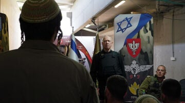 Imagen de archivo del ministro de Defensa israelí, Yoav Gallant.