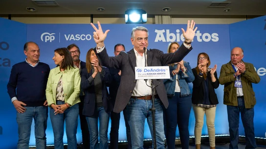 El candidato a Lehendakari por el PP, Javier de Andrés El candidato a Lehendakari por el PP, Javier de Andrés