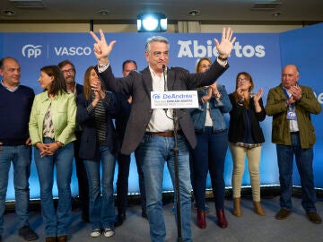 El candidato a Lehendakari por el PP, Javier de Andr&eacute;s