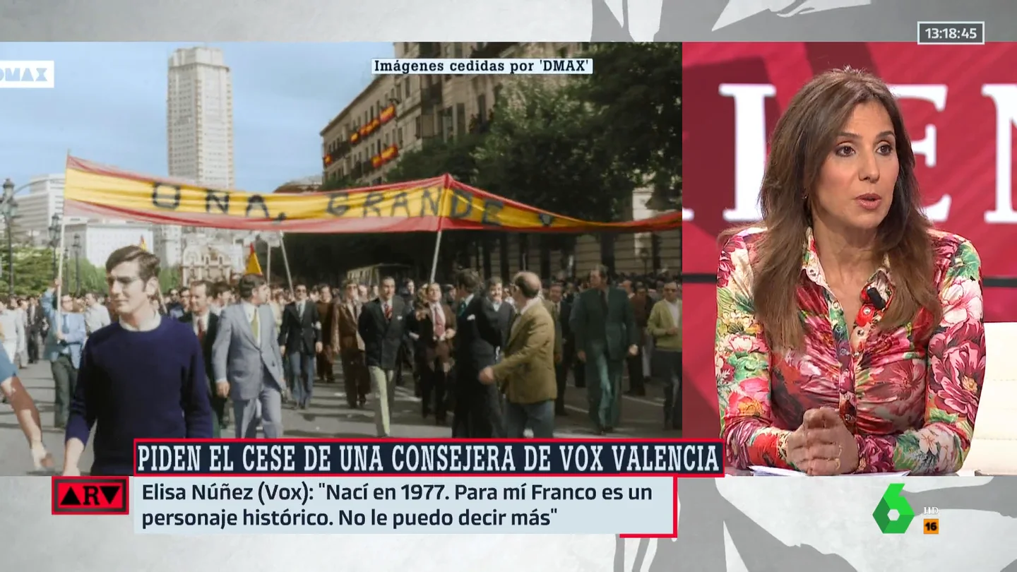 Carmen Morodo sobre la consejera de Justicia de Valencia Carmen Morodo sobre la consejera de Justicia de Valencia