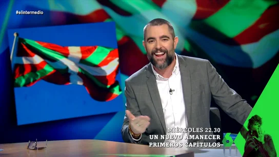 Dani Mateo, tras celebrar todos los partidos su resultado electoral en Euskadi: "Parece una carrera de sacos infantil" Dani Mateo, tras celebrar todos los partidos su resultado electoral en Euskadi: "Parece una carrera de sacos infantil"