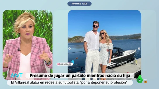 Cristina Pardo, tras jugar Sorloth con el Villarreal mientras nacía su hija "¿Tenemos que fiscalizar a todo el mundo que hace algo diferente? ¿Nos parece bien el comportamiento del club?", se pregunta en este vídeo Cristina Pardo sobre la decisión de Sorloth de jugar con el Villarreal mientras su pareja daba a luz.