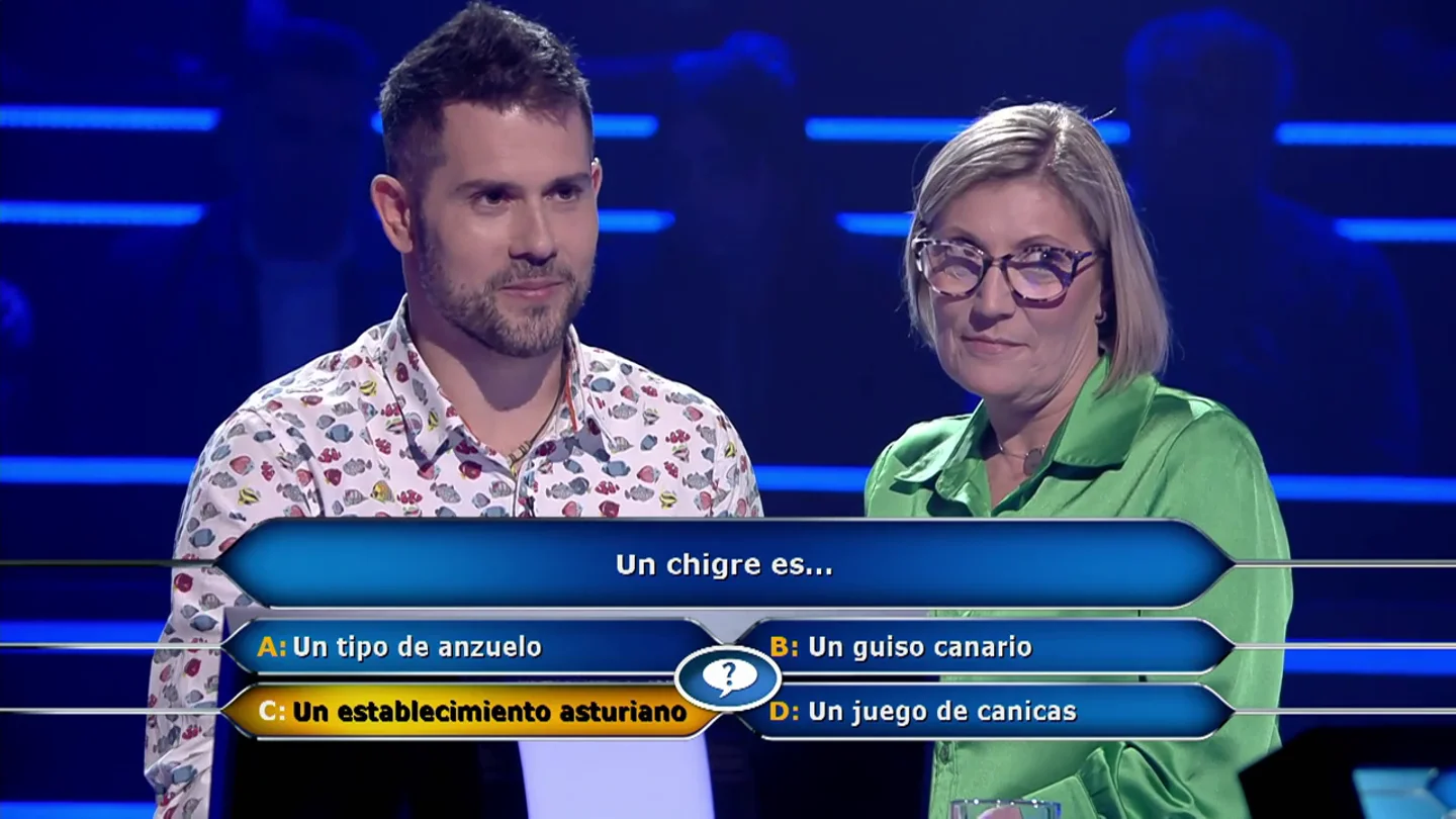 "A tomar por culo": Kiko desoye a su acompañante y responde así qué es un chigre en ¿Quién quiere ser millonario? "A tomar por culo": Kiko desoye a su acompañante y responde así qué es un chigre en ¿Quién quiere ser millonario?