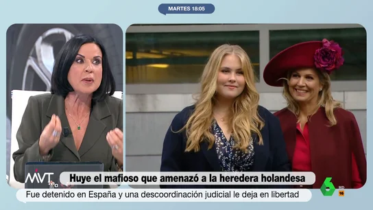 La reflexión de Beatriz de Vicente sobre la huida del líder de la 'Mocro Maffia' Beatriz de Vicente analiza la huida del líder de la 'Mocro Maffia' y asegura, sobre la decisión de la Audiencia Provincial de Málaga de ponerle en libertad bajo fianza, a pesar del informe de Fiscalía, que "tienes todas las papeletas para que se fugue".