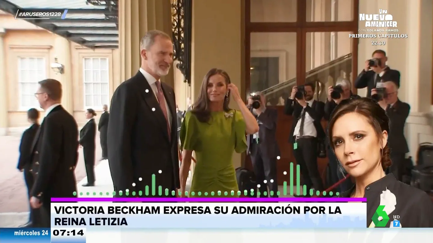 Victoria Beckham considera a la reina Letizia su "musa definitiva": "Nunca se equivoca en términos de moda" Victoria Beckham considera a la reina Letizia su "musa definitiva": "Nunca se equivoca en términos de moda"