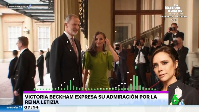 Victoria Beckham considera a la reina Letizia su "musa definitiva": "Nunca se equivoca en términos de moda"