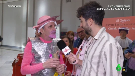 Isma Juárez, tras descubrir a "Don Quijote Barbie": "Venía nervioso y hay gente que parece que ha salido de una despedida de soltero" Isma Juárez, tras descubrir a "Don Quijote Barbie": "Venía nervioso y hay gente que parece que ha salido de una despedida de soltero"