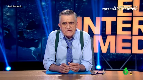 Wyoming, sobre la denuncia de Manos Limpias a Begoña Gómez "Que unos recortes de prensa sirvan para abrir una investigación es muy mala noticia para la ciudadanía", afirma Wyoming en este vídeo de El Intermedio donde analizan la carta de Pedro Sánchez y la denuncia de Manos Limpias a Begoña Gómez.