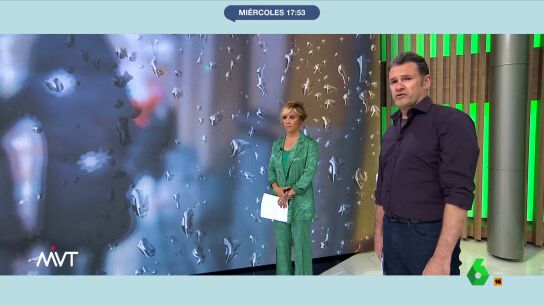 El reportero de M&aacute;s Vale Tarde, Carlos Prado, muestra c&oacute;mo est&aacute;n protegiendo en Ourense a las vi&ntilde;as de la variedad godello con candelas para evitar que las heladas a deshora afecten a los brotes. La reacci&oacute;n de I&ntilde;aki L&oacute;pez, en este v&iacute;deo.