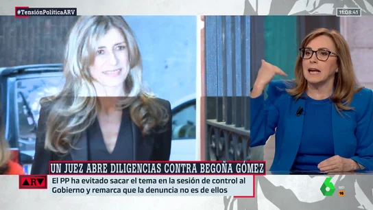 Angélica Rubio, sobre la investigación a la mujer de Sánchez: "El convencimiento del Gobierno es que la derecha ha cruzado una línea roja" Angélica Rubio, sobre la investigación a la mujer de Sánchez: "El convencimiento del Gobierno es que la derecha ha cruzado una línea roja"
