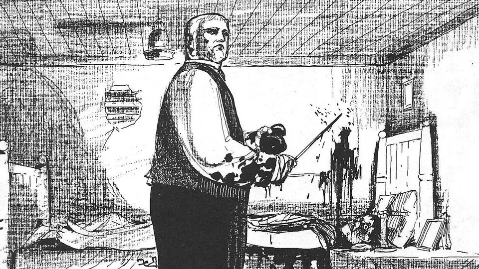 Viñeta sacada del cómic 'From Hell' de Alan Moore.