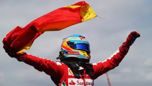 Fernando Alonso campeón del GP de España 2013