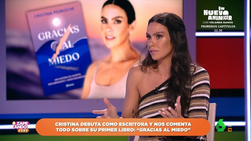 Cristina Pedroche presenta su primer libro en Zapeando: "Es la primera vez que me desnudo entera" 
