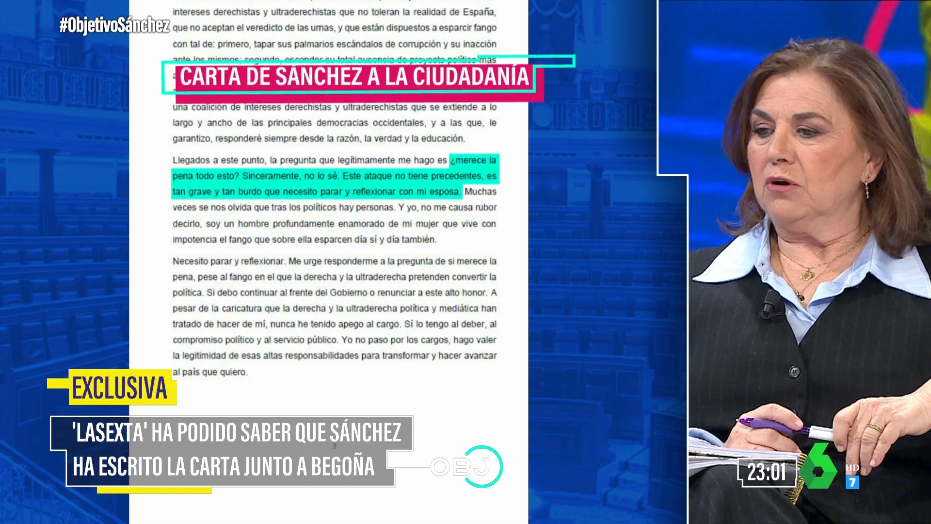 Lucía Méndez en El Objetivo