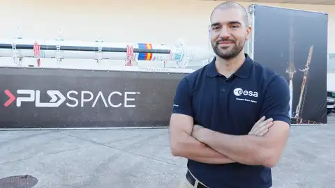 El astronauta Pablo Álvarez El astronauta Pablo Álvarez