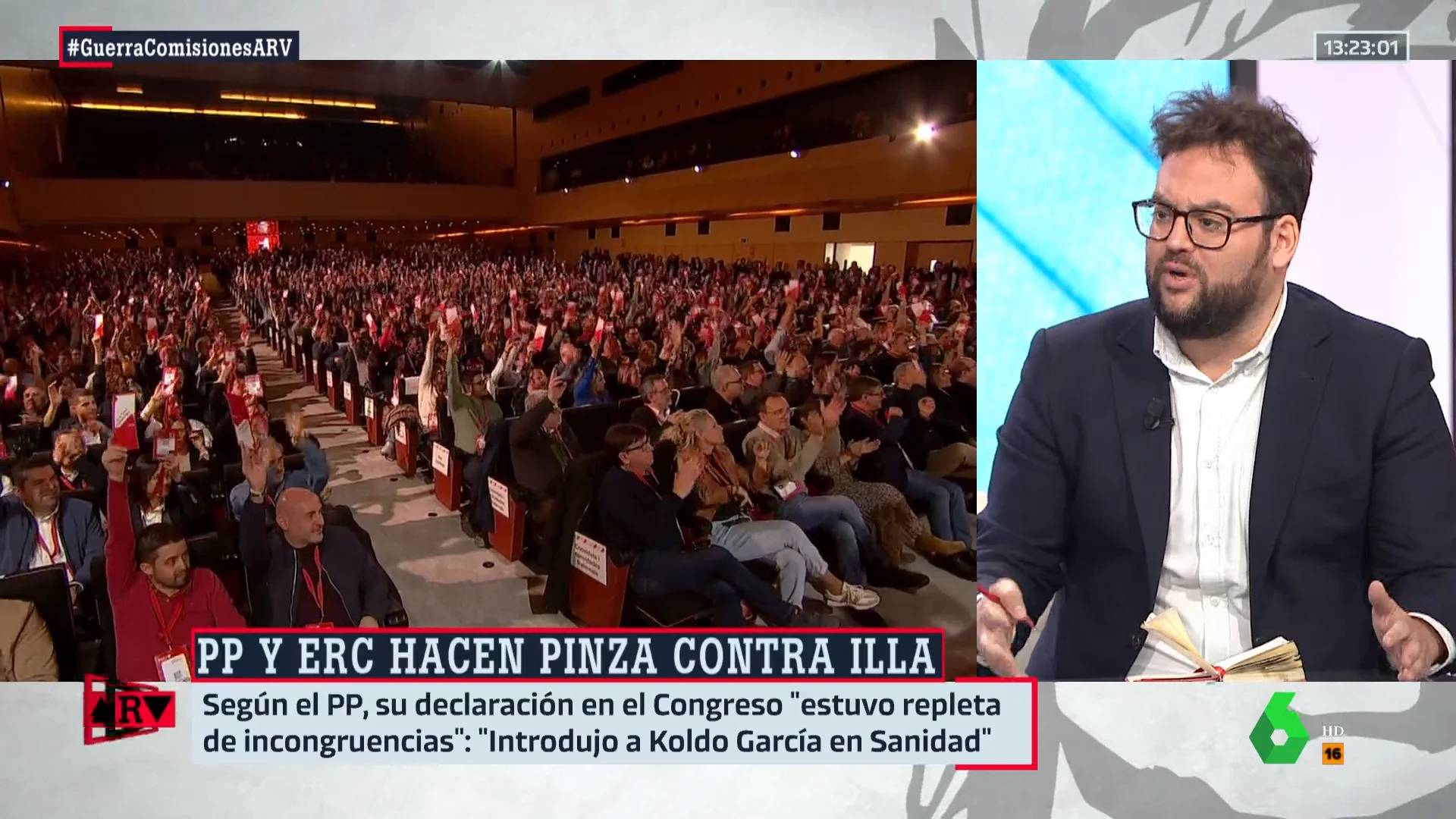 ARV- Monrosi, sobre las comisiones de investigación: "Esto que estamos viendo no vale para nada"