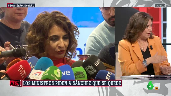 Lucía Méndez, tras ver al PSOE en 'shock': "Hay posibilidades reales de que el presidente del Gobierno se vaya" Lucía Méndez, tras ver al PSOE en 'shock': "Hay posibilidades reales de que el presidente del Gobierno se vaya"